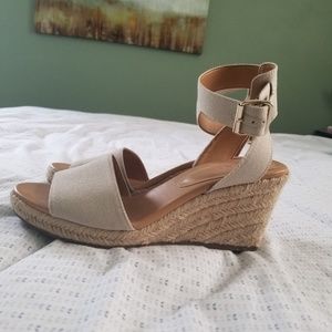 JCrew Factory Espadrille Wedges- 8
